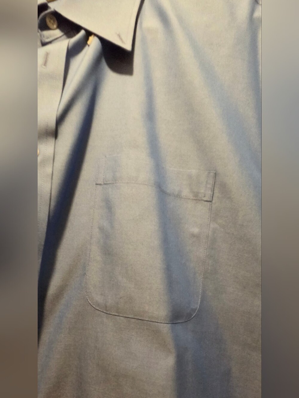 Nordstrom Blue Men's Dress Shirt SzXL - Picture 5 of 6